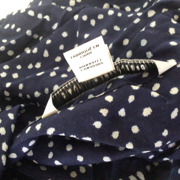 DIANE VON FURSTENBERG PRINTED SILK BUTTON DOWN SHIRT SIZE 2 - Picture 12 of 16